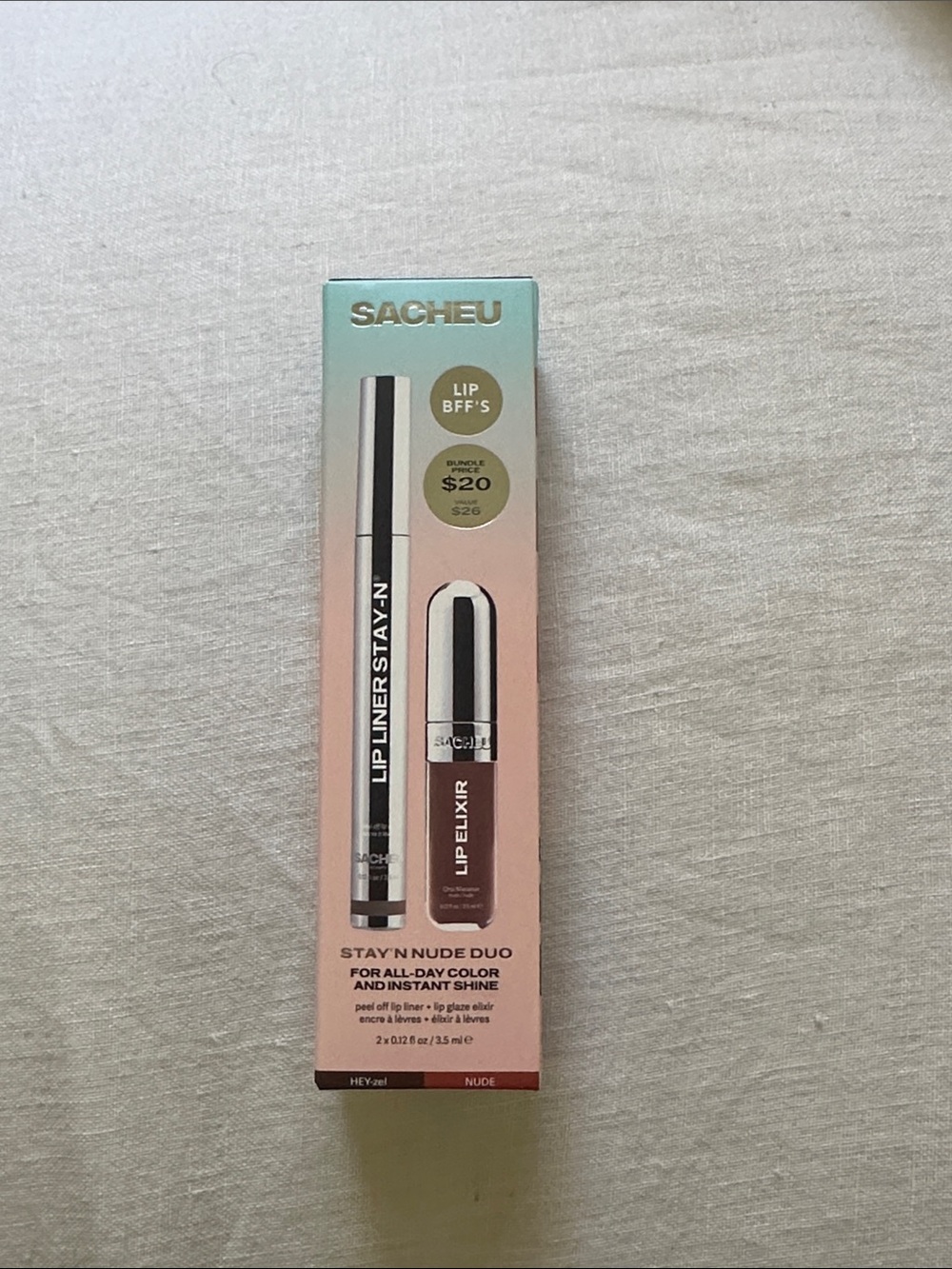 Stay'N Nude Duo Lip Liner & Lip Elixir